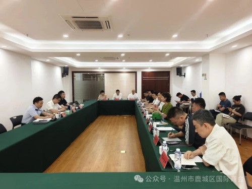 政企面对面 聚力稳外贸｜鹿城区国际商...